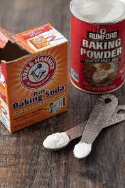 Baking powder is actually baking soda mixed with just the right balance of another acidic ingredient, so you don't have to worry now the reason why both soda and powder might be used is because you might have enough soda to neutralize the acid in a recipe, but not actually enough to lift the batter. Baking Powder Vs Baking Soda Baked By An Introvert