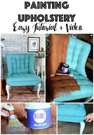 How To Paint Fabric Fab Fabric Primer Sealer Refunk My Junk Painting Fabric Chairs Furniture Fabric Furniture Upholstery