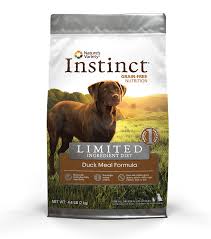 Foods formulated with duck are sometimes recommended for dogs suffering from food sensitivities or food allergies. Nature S Variety Instinct Limited Ingredient Diet Duck Dry Dog Food Patsy S Pet Market