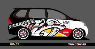 Sticker Mobil Sorong Avanza Xenia Sticker Design Tribalgraphics Cuttingsticker 3dcuttingsticker Decals Stiker Mobil Modifikasi Mobil Mobil Modifikasi