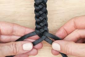 How to braid with four strands. Making Braided Leather 7 Steps With Pictures Instructables