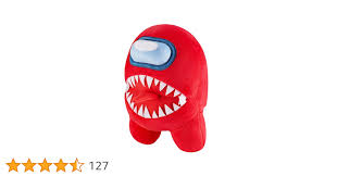 Among Us Plush Red Impostor Teeth Tongue Sticking Out 7 Character Doll :  Amazon.com.au: Toys & Games