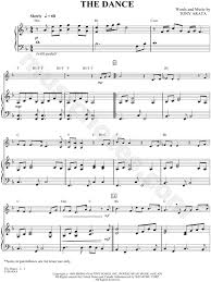 Garth Brooks The Dance Sheet Music Piano Solo In F Major Download Print Piano Sheet Music Sheet Music Garth Brooks The Dance