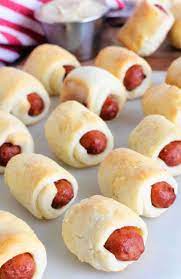 Mini Pigs In A Blanket Homemade Perfection The Anthony Kitchen Recipe Food Pigs In A Blanket Recipes