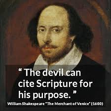 Subject of this article:even the devil can quote scripture (page 1). The Devil Can Cite Scripture For His Purpose Kwize