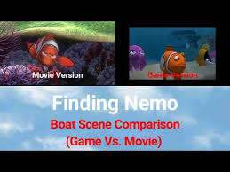 Pixar and disappointment, like fish and bicycles, are two words that rarely belong in the same sentence. Finding Nemo 2003 Boat Scene Comparison Game Vs Movie Vidoemo Emotional Video Unity