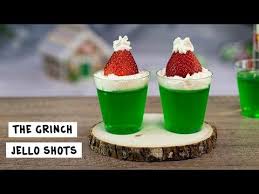The Grinch Jello Shots Youtube In 2020 Jello Shots Jello Shot Recipes Christmas Jello Shots