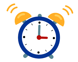 Alarm clock with cup coffee and croissant vector. File Alarm Clock Animation High Res Png Wikimedia Commons