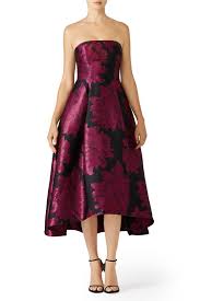 Slate Willow Jacquard Bold Dress Bold Dresses Dresses Strapless Dress Formal