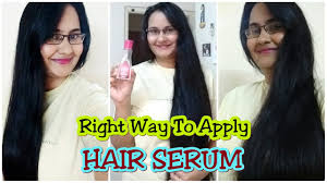 Our iconic and original hair density serum is packed with active ingredients that care for the hair and scalp. Right Way To Apply Hair Serum Youtube
