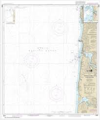Noaa Chart Approaches To Yaquina Bay Depoe Bay 18561
