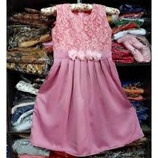 Inspirasi modern dress batik couple sarimbit kombinasi brokat untuk anak muda kondangan pemesanan wa : Dress Brokat Anak Shopee Indonesia
