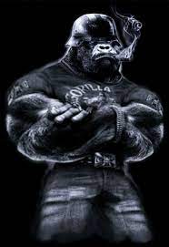 Pin On Gorilla Power Biker