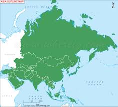 Finding the smaller ones like bhutan and tajikistan may challenge your geography trivia. Asia Outline Map Asia Blank Map