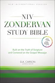 The bible is 2 inches thick, and a bit heavier than other bibles i have. Niv Zondervan Study Bible Hardcover Built On The Truth Of Scripture And Centered On The Gospel Message Carson D A Alexander T Desmond Hess Richard Moo Douglas J Naselli Andrew David 9780310438335