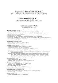 Rsia grand family penjaringan, jakarta utara •. Pdf Pterophoroidea Alucitoidea Lepidoptera In World Catalogue Of Insects 4