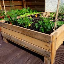 Planter boxes are a great way to give special plants a contained environment to grow, they add a little aesthetic variety to your garden, and they can provide plants with protection from the critters that roam. Container Gardening Diy Planter Box From Pallets Foxy Folksy