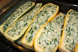 Spinach And Ricotta Stuffed Squash Theme Yellow Squash Recipes Food Healthy Recipes