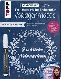 Wir haben ein paar tipps für sie, mit denen sie garantiert eine schöne fensterdeko mit kreidemarker schaffen. Vorlagenmappe Fensterdeko Mit Dem Kreidemarker Frohliche Weihnachten Von Bine Brandle Von Bine Brandle Buch Thalia