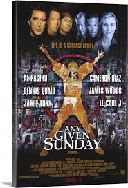 Any given sunday, movie wallpapers. Any Given Sunday 1999 Wall Art Canvas Prints Framed Prints Wall Peels Great Big Canvas