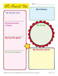We also have some fun worksheets that just get. Printable Back To School All About Me Activity