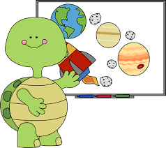 Clip Art For Teachers And Classrooms Turtle Teacher At Smart Board Clip Art Image Turtle Teacher Standing Clip Art Turtle Images Disney Art Drawings