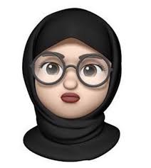 Pin Oleh Nrbtrshy Di Emodji Lukisan Wajah Gadis Animasi Seni Islamis