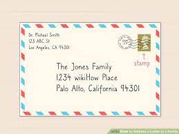 Addressing an envelope to a family can be as simple as writing the smith family as the address's top line. How To Address A Letter To A Family
