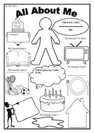 All About Me Worksheet First Day Of School Activity First Day Of School Activities All About Me Preschool All About Me Worksheet
