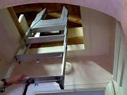 Compact Attic Installation With Existing Push Up Attic Door Attic Design Attic Flooring Attic Remodel