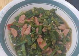 Cara Memasak Tumis Genjer Sosis Pedas Saus Teriyaki Gurih Resep Us Recipe Saus Teriyaki Sosis Tumis