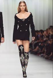 gigi hadid donatella versace fashion gigi hadid