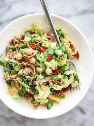 Italian Chopped Salad With Marinated Chickpeas Delallo