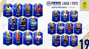 The ligue 1 team of the season is live in packs right now, and now you can guarantee yourself one of france's finest! Thimo On Twitter Weighted Ligue 1 Tots Prediction Fifa19 Fut Based On 10 Tots Predictions These 21 Players Are Most Likely To Get A Special Card During The Ea Ligue 1