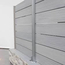 Cerramiento Madera Sintetica Neoblock Vallas De Jardin Vallas De Madera Cercas Perimetrales