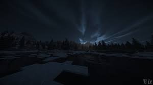 Hd Wallpaper Video Game Minecraft Mountain Snow Night Scenics Nature Wallpaper Flare Minecraft graphics can be improved for a long time with the help of shaders, they are released on different versions of minecraft, including 1.15.2, 1.14.4 and others. video game minecraft mountain snow