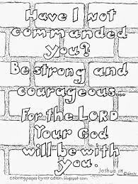Select from 35429 printable coloring pages of cartoons, animals, nature, bible and many more. Coloring Pages For Kids By Mr Adron Be Strong And Courageous Joshua 1 9 Free Kid S C Sunday School Coloring Pages Coloring Book Pages Bible Lessons For Kids