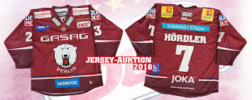 Weitere ideen zu eisbären berlin, eisbär, berlin. Weinrote Game Worn Jerseys Unterm Hammer Eisbaren Berlin