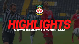 Live score, stream, statistics match & h2h results on tribuna.com. Highlights Notts County 1 Wrexham 0 Youtube