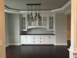 A buffet used in a living or family room is usually referred to as a sideboard, but it's essentially the same thing, also providing ample opportunity for expression. Cheers Dining Room Buffet Dining Room Built In Dining Room Remodel