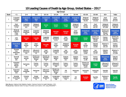 Ten Leading Causes Of Death And Injury Pdfs Injury Center Cdc