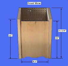 The free woodworking plans and projects resource since 1998. Free Potato Bin Plans How To Make A Vegetable Storage Bin Vegetable Storage Bin Vegetable Storage Potato Bin