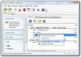 Ich habe versucht mit dem programm macrium reflect ein partition von einen festplatte zu der anderen zu klonen, leider ist etwas total schief gelaufen! Macrium Reflect Heise Download