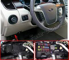 Ford Taurus 2010 2012 Fuse Box Location Fuse Box Fuse Panel Taurus