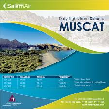 Daily Flights From Doha To Muscat Salam Air For Bookings Call Us 974 55003230 44414120 Www Ambtravels Com Travel Insurance Travel Muscat
