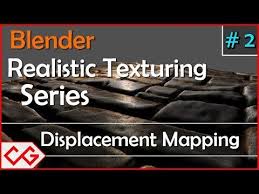 Blender Displacement Map Tutorial How To Use Displacement Map In Blender Displacement Mapping Youtube Blender Tutorial Tutorial 3d Modeling Tutorial