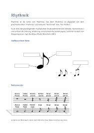 Rhythmus Notenwerte Merkblatt Ubungen Unterrichtsmaterial Im Fach Musik In 2020 Musik Schule Musik Lernen Notenwerte