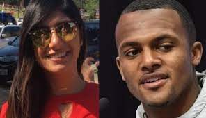 Deshaun watson and deandre hopkins 'watson x shirt. Deshaun Watson S New Girlfriend Mia Khalifa Bio Wiki