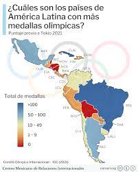 Se acercan los juegos olímpicos tokio 2020 y una de las cosas que más interesa es, sin lugar a dudas, el medallero histórico.esta tabla, que posiciona según la cantidad de preseas doradas ganadas por cada país desde la primera olimpiada de la historia hasta la actualidad, tiene un claro dominador y es estados unidos.argentina, por su parte, está dentro del top 40. Medallero Olimpico De America Latina 2021 Centro Mexicano De Relaciones Internacionales