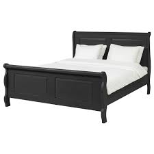 We have a wide selection of queen, king and full size beds and bed frames to suit every style, taste and living space. Ikea Hasselvika Bed Frame Black Brown Luroy Equally As Nice To Look At From Every Side So You Can Bed Frame Rustic Bedroom Furniture Headboards For Beds